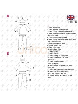 MOLDE CONJUNTO 3 PIEZAS BEBE 2204