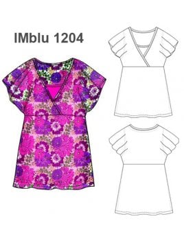 BLUSA DOBLE CORTE IMPERIO