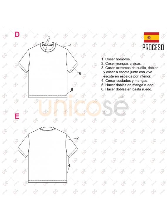 MOLDE POLERA OVERSIZE UNISEX 2102IN