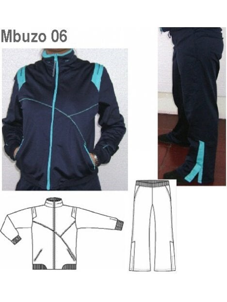 BUZO POLYESTER MUJER, BOLSILLOS DE EN PO