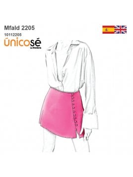 MOLDE FALDA MINI MUJER 2205