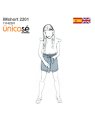 MOLDE SHORT BASICO NIÑA 2201