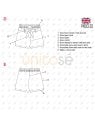 MOLDE SHORT BASICO NIÑA 2201
