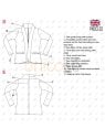 MOLDE CHAQUETA BLAZER MUJER 2207