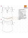 MOLDE BLUSA BLUSON MUJER 2207