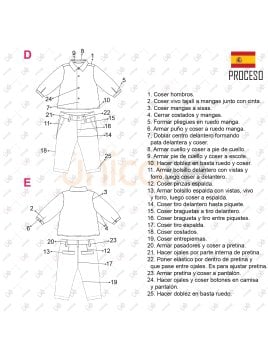 MOLDE CONJUNTO BASICO BEBE 2205