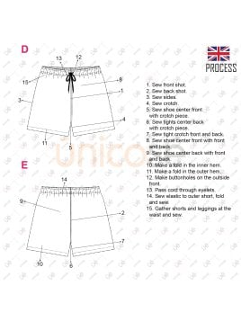 MOLDE TRAJE DE BAÑO NIÑO 2201