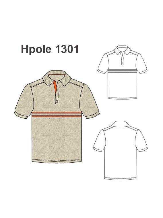 POLERA VIVOS DELANTEROS