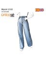 MOLDE PANTALON JEANS MUJER 2102IN
