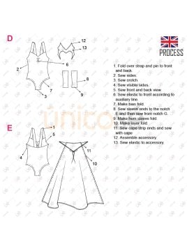 MOLDE DISFRAZ PERSONAJE COMIC 2212