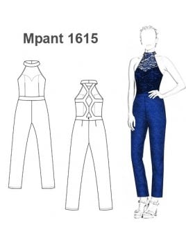 MONO ENTERITO CUELLO HALTER