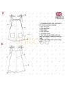 MOLDE ENTERITO CORTO MUJER 2209