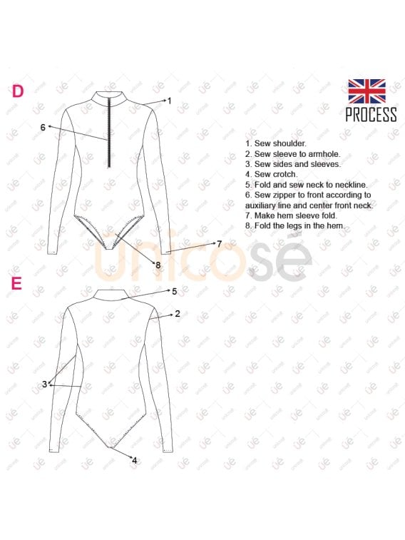 MOLDE TRAJE DE BAÑO 1 PIEZA MUJER 2203