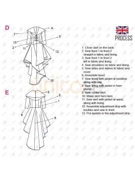 MOLDE DISFRAZ PERSONAJE DE CINE 2211