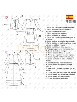 MOLDE DISFRAZ PERSONAJE DE CINE 2215