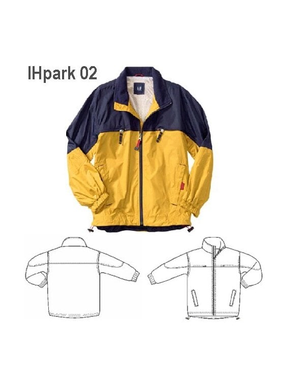 PARKA CORTES NIÑO, MANGAS CON PUÑO INTER