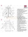 MOLDE PARKA LARGA MUJER 2204