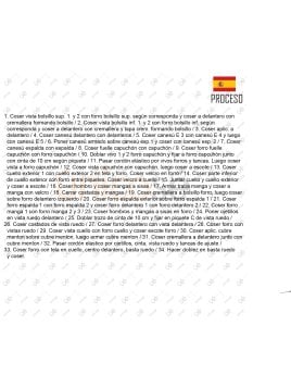 MOLDE PARKA TRABAJO MUJER RT 2229