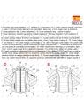 MOLDE PARKA TRABAJO MUJER RT 2228