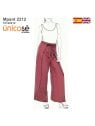 MOLDE PANTALON PAREO MUJER 2212