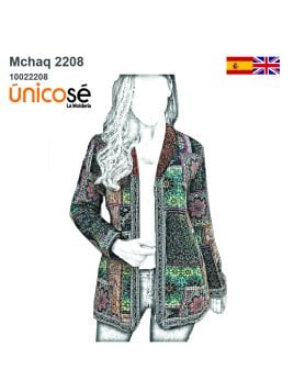 MOLDE CHAQUETA BLAZER MUJER 2208