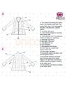 MOLDE CHAQUETA BLAZER MUJER 2208