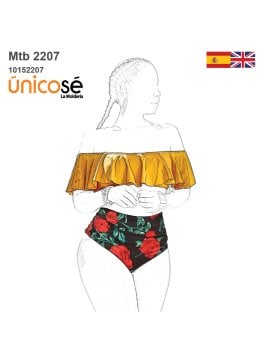 MOLDE TRAJE DE BAÑO 2 PIEZAS MUJER 2207