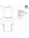 MOLDE POLERA BASICA HOMBRE 2209