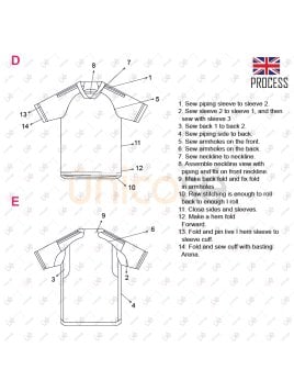 MOLDE DEPORTE CAMISETA FUTBOL 2235