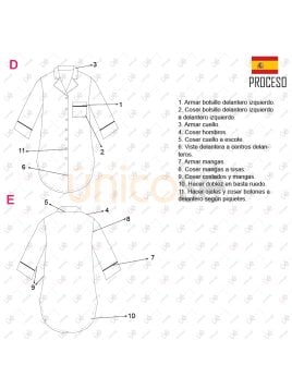 MOLDE PIJAMA 1 PIEZA MUJER 2201