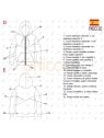 MOLDE CHAQUETA CORTES HOMBRE 2206