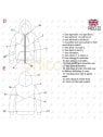 MOLDE CHAQUETA CORTES HOMBRE 2206