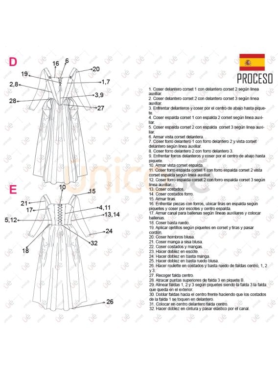 MOLDE DISFRAZ PERSONAJE DE CINE 2214AD