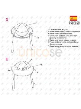 MOLDE GORRO PLAYA BEBE ACC 2216