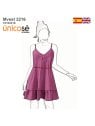 MOLDE VESTIDO SOLERA MUJER 2216