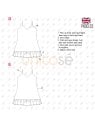 MOLDE VESTIDO SOLERA MUJER 2216