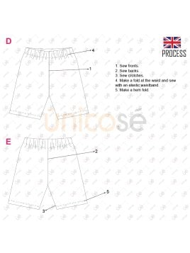 MOLDE SHORT CALZA BIKER NIÑA 2202