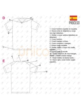 MOLDE DEPORTE CAMISETA FUTOBOL 2236