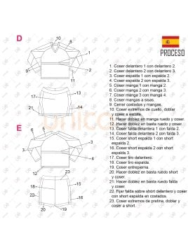 MOLDE DEPORTE CONJUNTO MUJER 2239