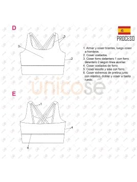 MOLDE TOP DEPORTE 2241
