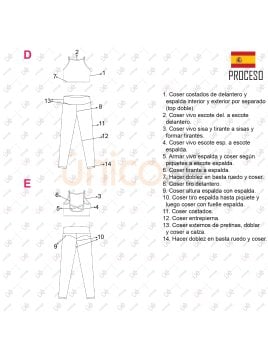 MOLDE DEPORTE CONJUNTO MUJER 2242