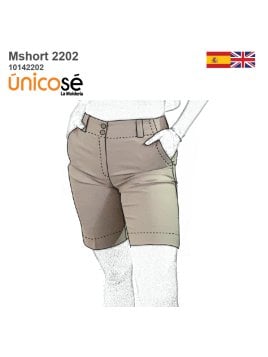 MOLDE SHORT BERMUDA MUJER 2202