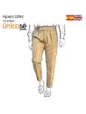 MOLDE PANTALON PINZADO HOMBRE 2204