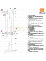 MOLDE PANTALON PINZADO HOMBRE 2204