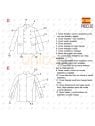 MOLDE CHAQUETA MILITAR RT 2231