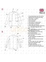 MOLDE CHAQUETA MILITAR RT 2231