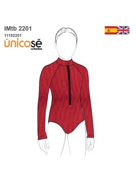 MOLDE TRAJE DE BAÑO 1 PIEZA NIÑA 2201