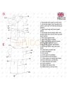 MOLDE ENTERITO OVEROL MUJER 2212
