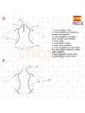 MOLDE DEPORTE SUDADERA ENTRENAMIENTO 2244