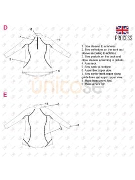 MOLDE DEPORTE SUDADERA ENTRENAMIENTO 2244